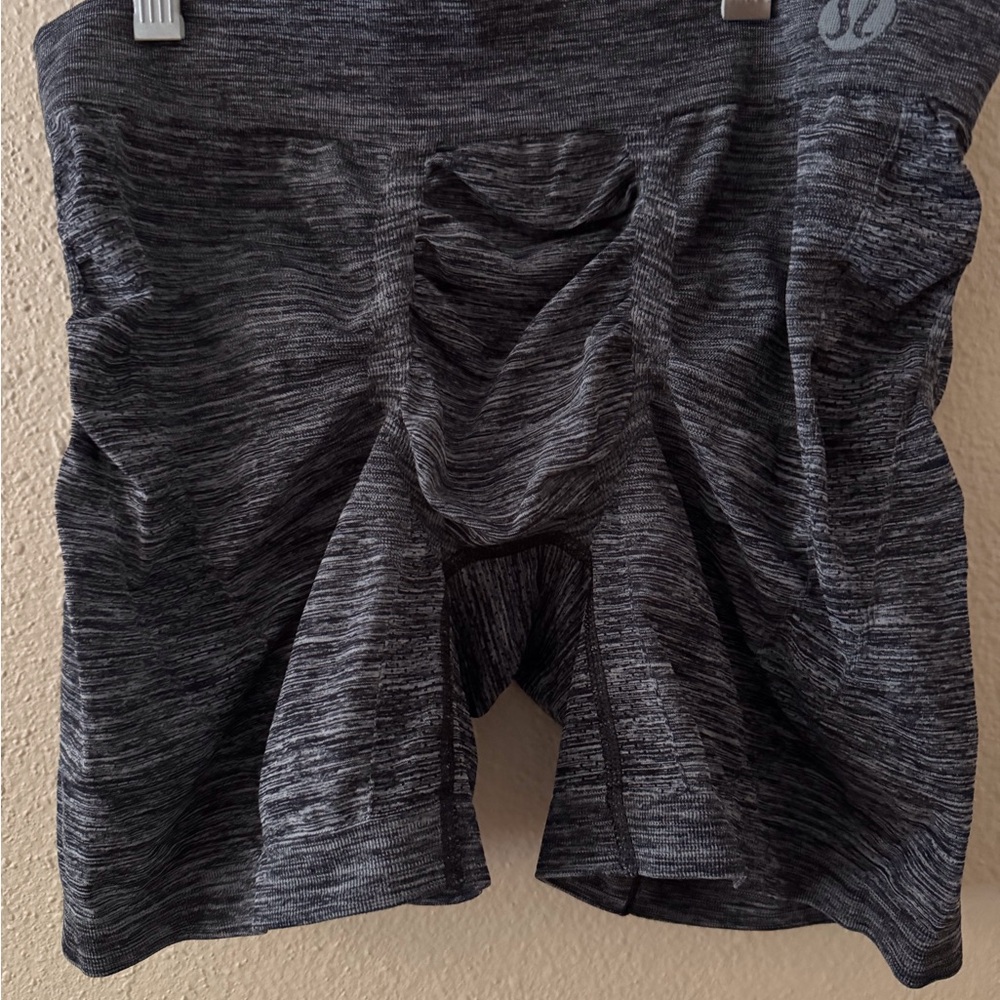 Lululemon Athletica Gray Boxer Briefs Athletic Stretch